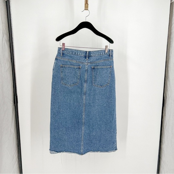 Petal and Pup blue denim midi skirt - Picture 2 of 3